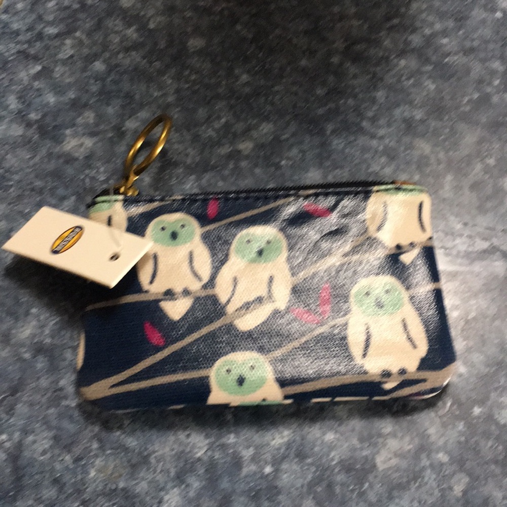 Owl Change purse with ID slot